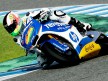Aleix Espargaró in action at the Jerez test