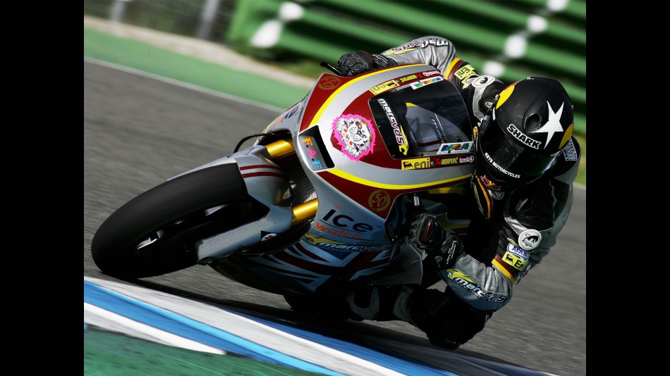 Scott Redding in action at the Jerez tests