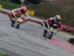 Simoncelli and Pasini racing mini-motos for charity