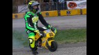 Andrea Iannone set to take part in a pocket-bike race