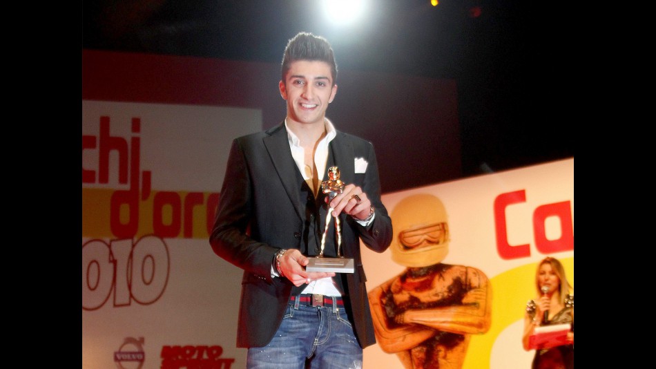 Andrea Iannone atCaschi D'oro ceremony