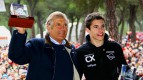 Giacomo Agostini and Marc Marquez at the Pingüinos 2011 Festival