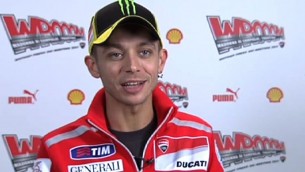 Rossi speaks at Wrooom 2011
