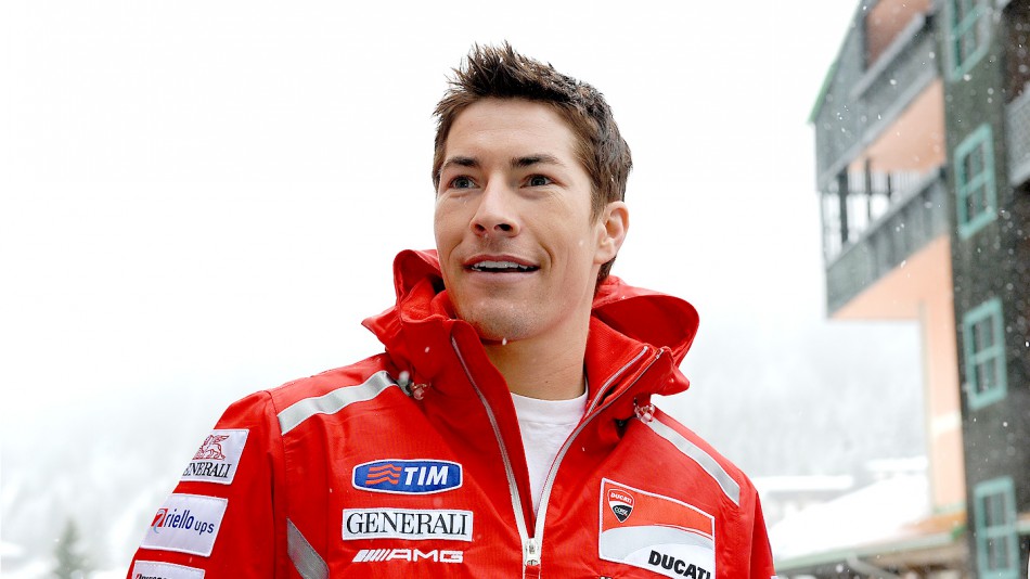 Nicky Hayden at Madonna di Campiglio