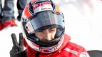 Nicky Hayden rides snowmobiles at Madonna di Campiglio