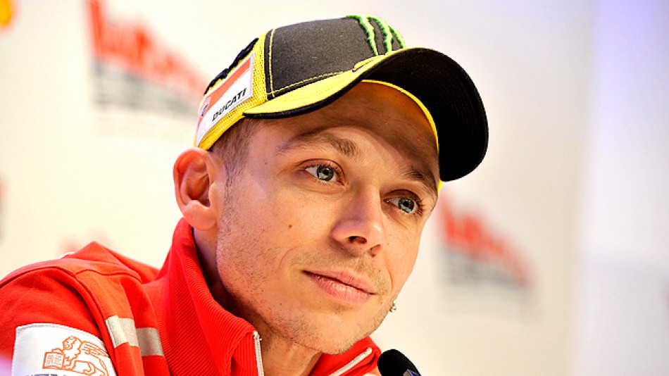 Valentino Rossi at the Wrooom 2011 press conference