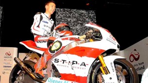 Krummenacher Moto2 team presentation