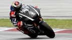 Jorge Lorenzo in action at Sepang test
