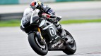 Jorge Lorenzo in action at Sepang test