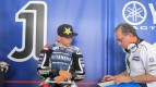 Lorenzo during Sepang test