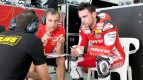 Héctor Barberá in the Aspar Team garage
