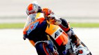 Casey Stoner in action at the Sepang test