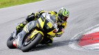 Cal Crutchlow in action at the Sepang test