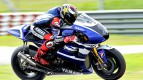 Jorge Lorenzo in action at Sepang test