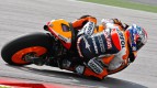 Casey Stoner in action at the Sepang test
