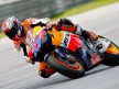 Casey Stoner in action at the Sepang test