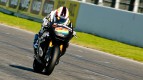 Aleix Espargaró in action at the Montmeló test