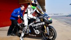 Aleix Espargaró in the Montmeló test