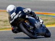 Maverick Viñales in action at the Valencia test