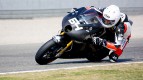 Santi Hernandez in action at the Valencia test