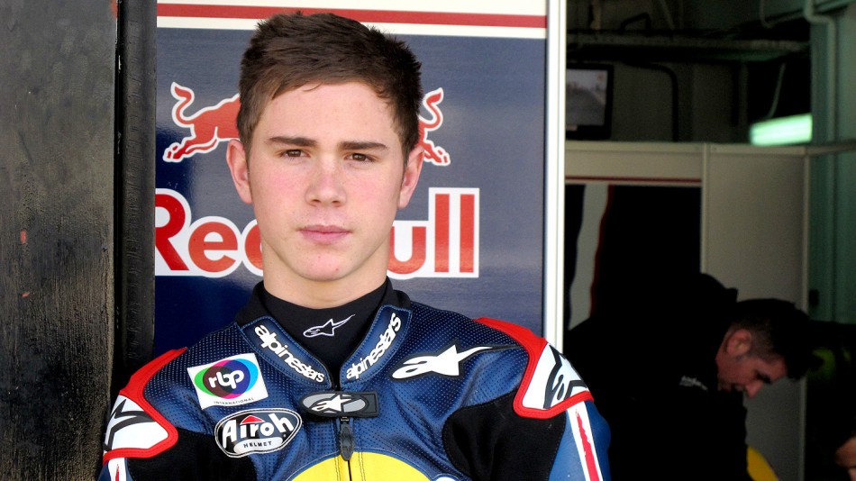 British 125cc Red Bull Ajo Motorsport rider Danny Kent