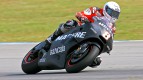 Héctor Barberá in action at Sepang test