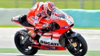 Nicky Hayden in action in Sepang test