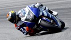 Jorge Lorenzo in action at Sepang test