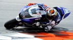 Jorge Lorenzo in action at Sepang test