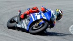 Jorge Lorenzo in action at Sepang test