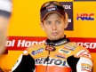 Casey Stoner in the Repsol Honda garage at the Sepang test