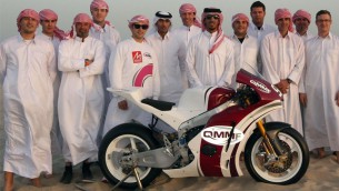 QMMF racing team test at qatar