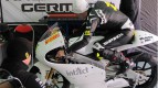 Sandro Cortese in the garage