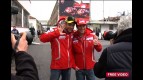 Ducati MotoGP Night - Rossi and Hayden arrive at Ducati