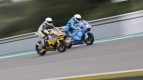 Scott Redding and Pol Espargaró in action in Jerez test