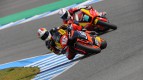 Jules Cluzel on track in the Jerez test