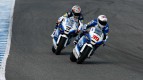 Italtrans´Corti an Pietri in action in Jerez test