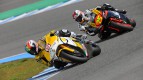 De Angelis and Baldolini in action in the Jerez test
