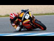 Marc Marquez in action in the Jerez test