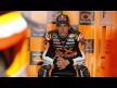 Marc Marquez in the Catalunya Caixa Repsol team garage