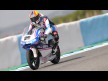Maverick Viñales in action at the Jerez test