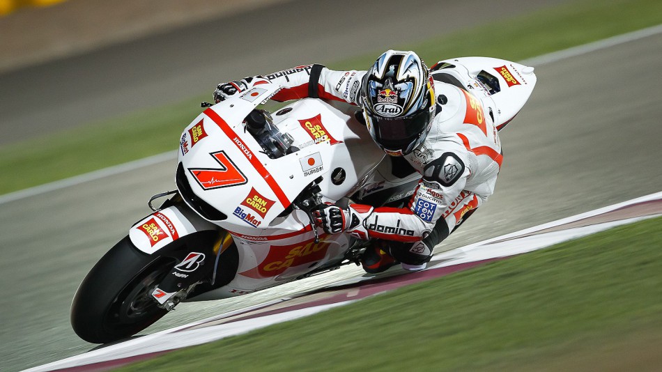 Hiroshi Aoyama, San Carlo Honda Gresini, Qatar FP1