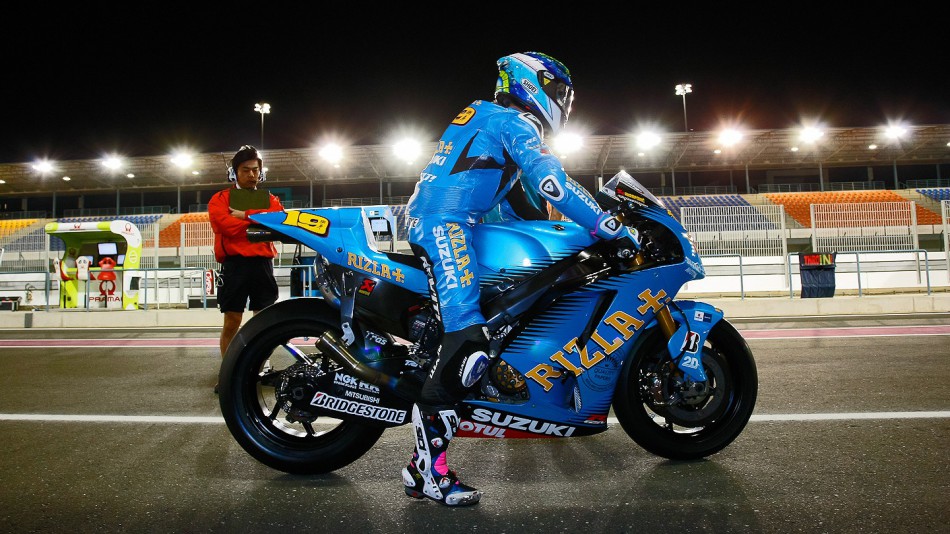 Alvaro Bautista, Rizla Suzuki MotoGP, Qatar FP1