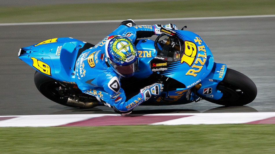 Alvaro Bautista, Rizla Suzuki MotoGP, Qatar FP1