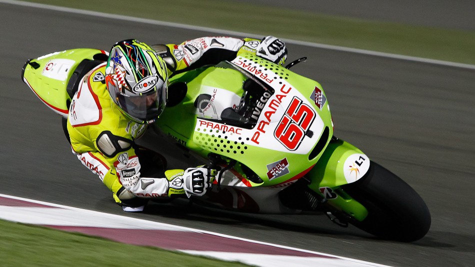 Loris Capirossi, Pramac Racing Team, Qatar FP1