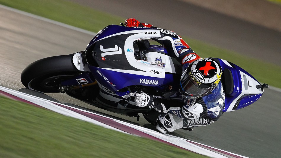 Jorge Lorenzo, Yamaha Factory Racing, Qatar FP1