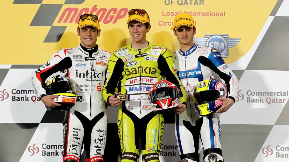 Cortese, Terol, Gadea, Qatar Race