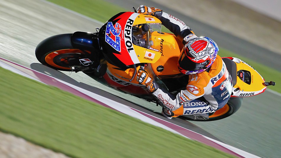 Casey Stoner, Repsol Honda, Qatar Race