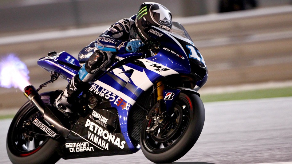 Ben Spies, Yamaha Factory Racing, Qatar Race