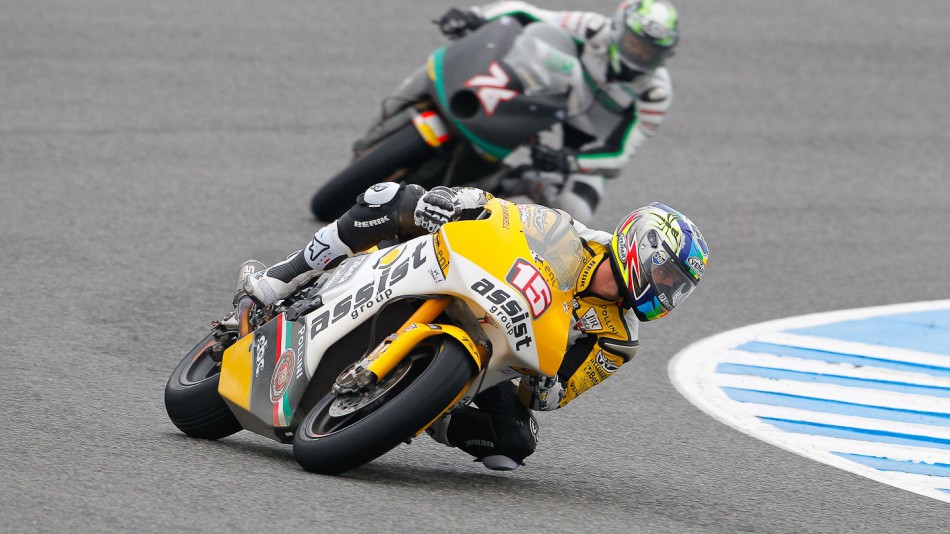 Alex de Angelis, JiR Moto2, Jerez Race